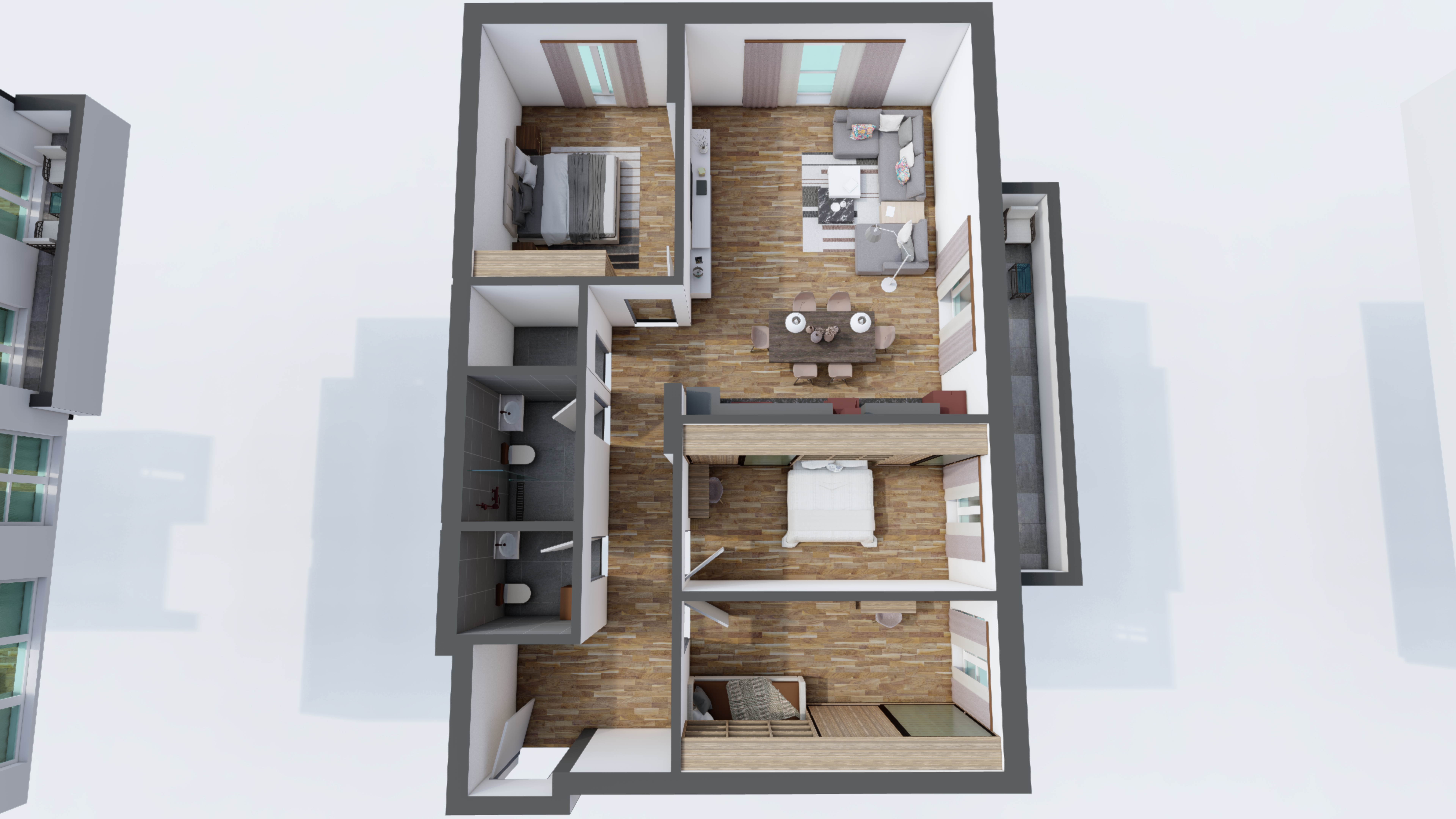 O2 - Bllok A/ Apartment 3-2